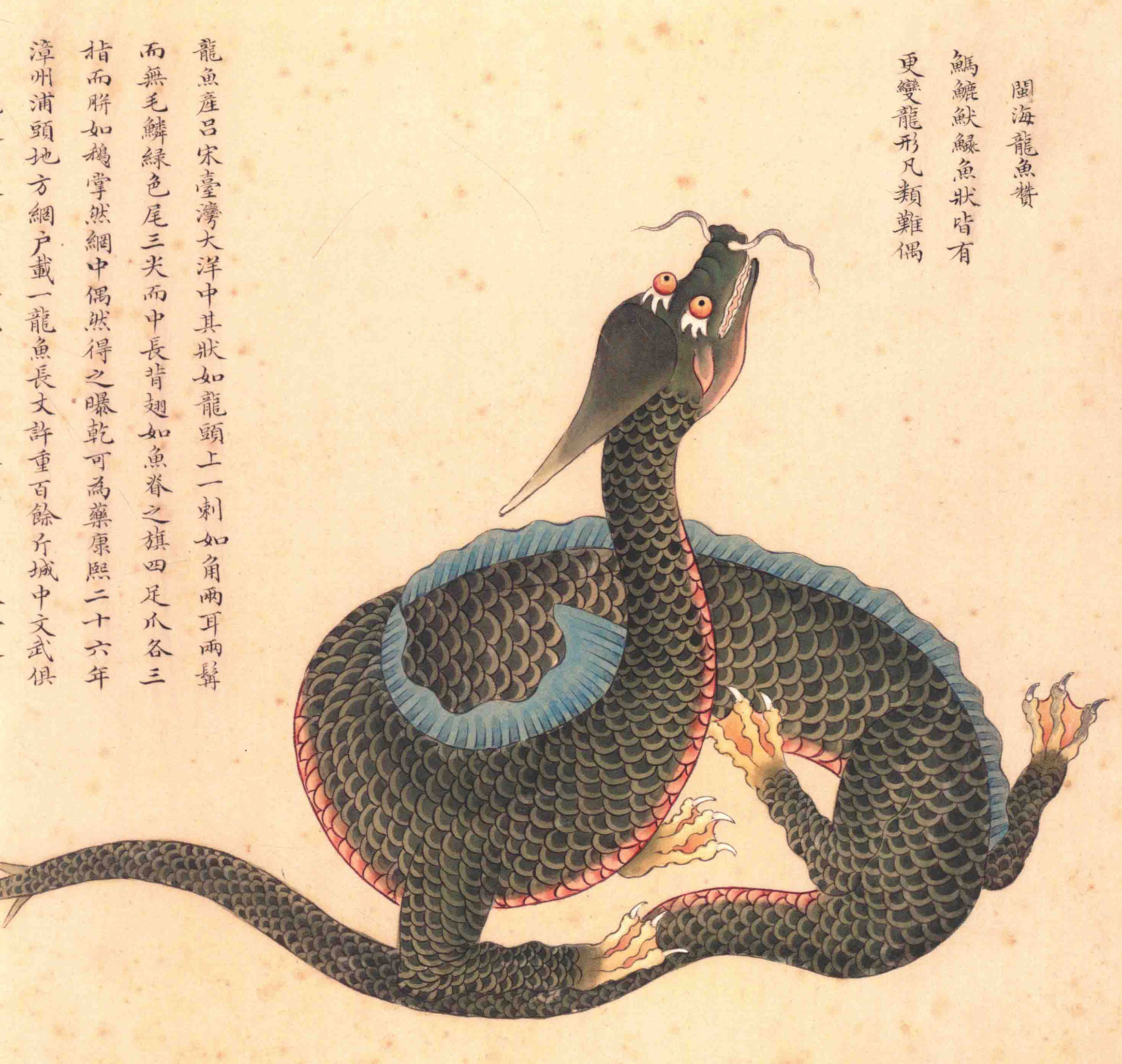 《海错图》绘画中的海底世界