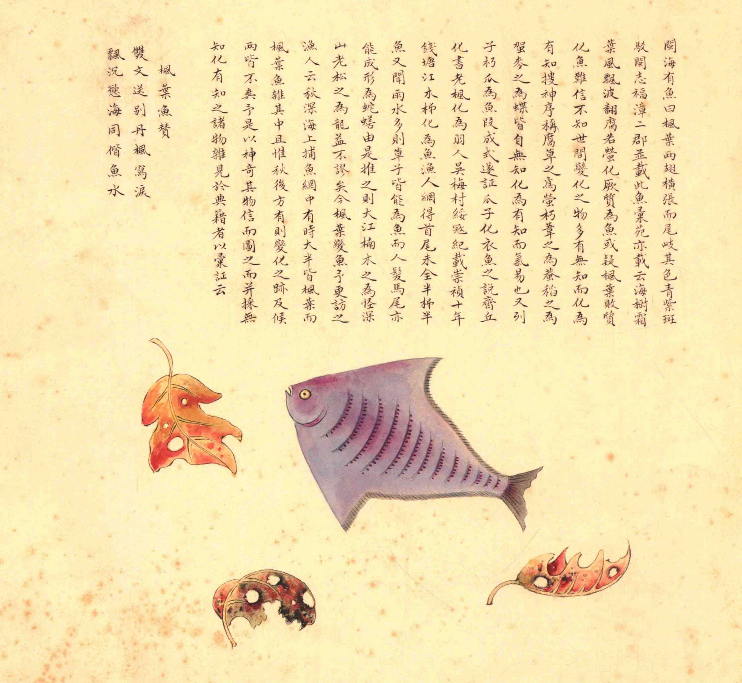《海错图》绘画中的海底世界