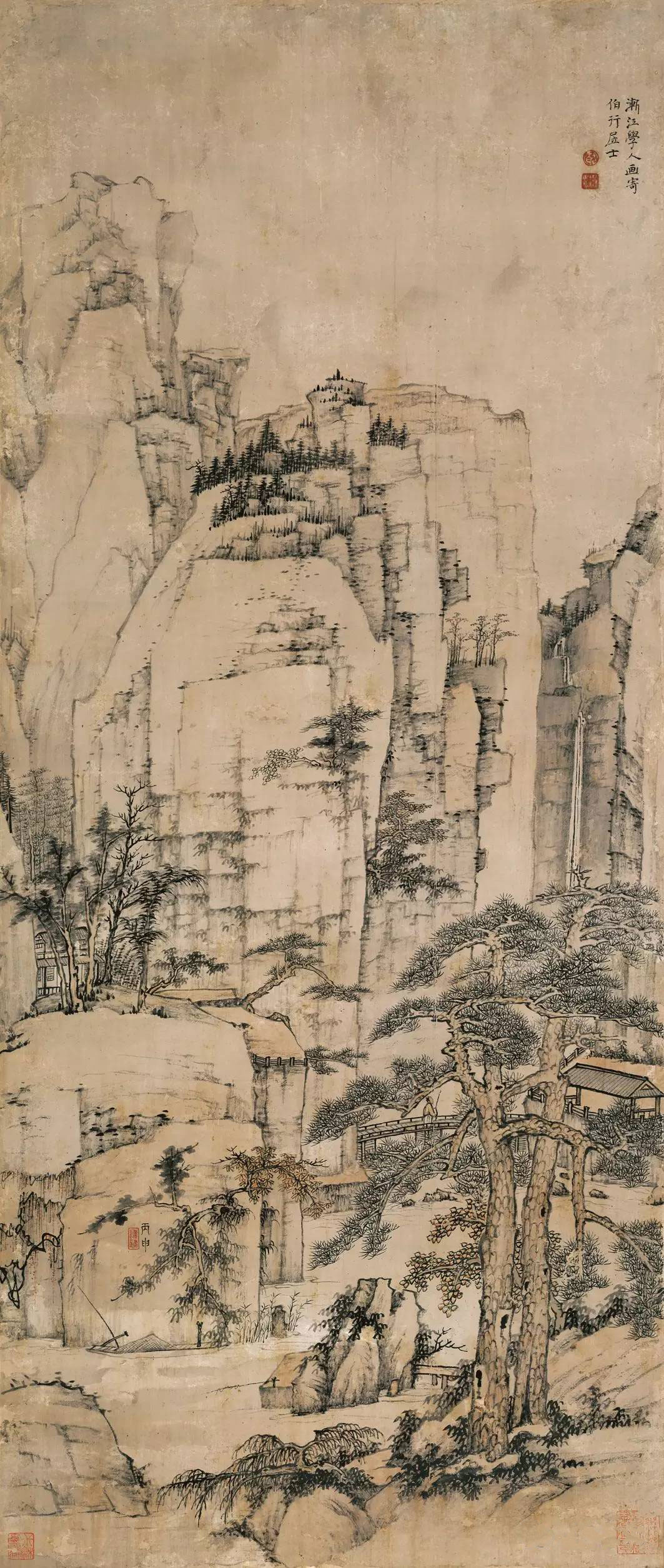 清四僧书画作品展