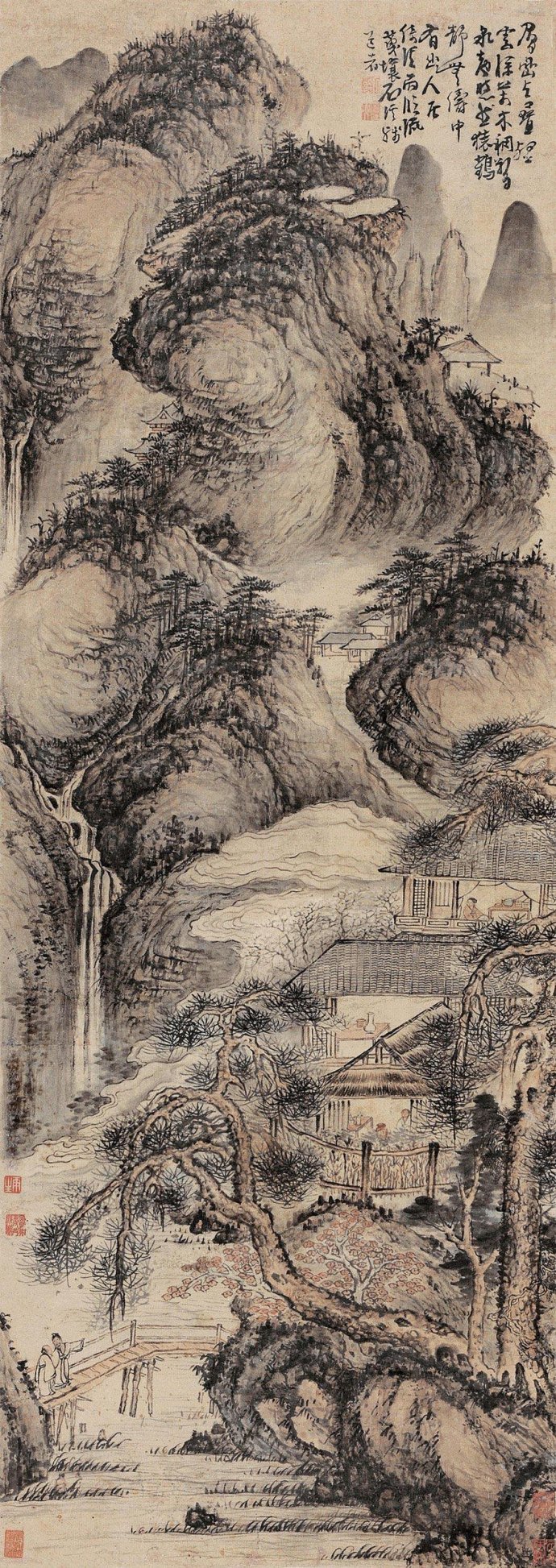 清四僧书画作品展