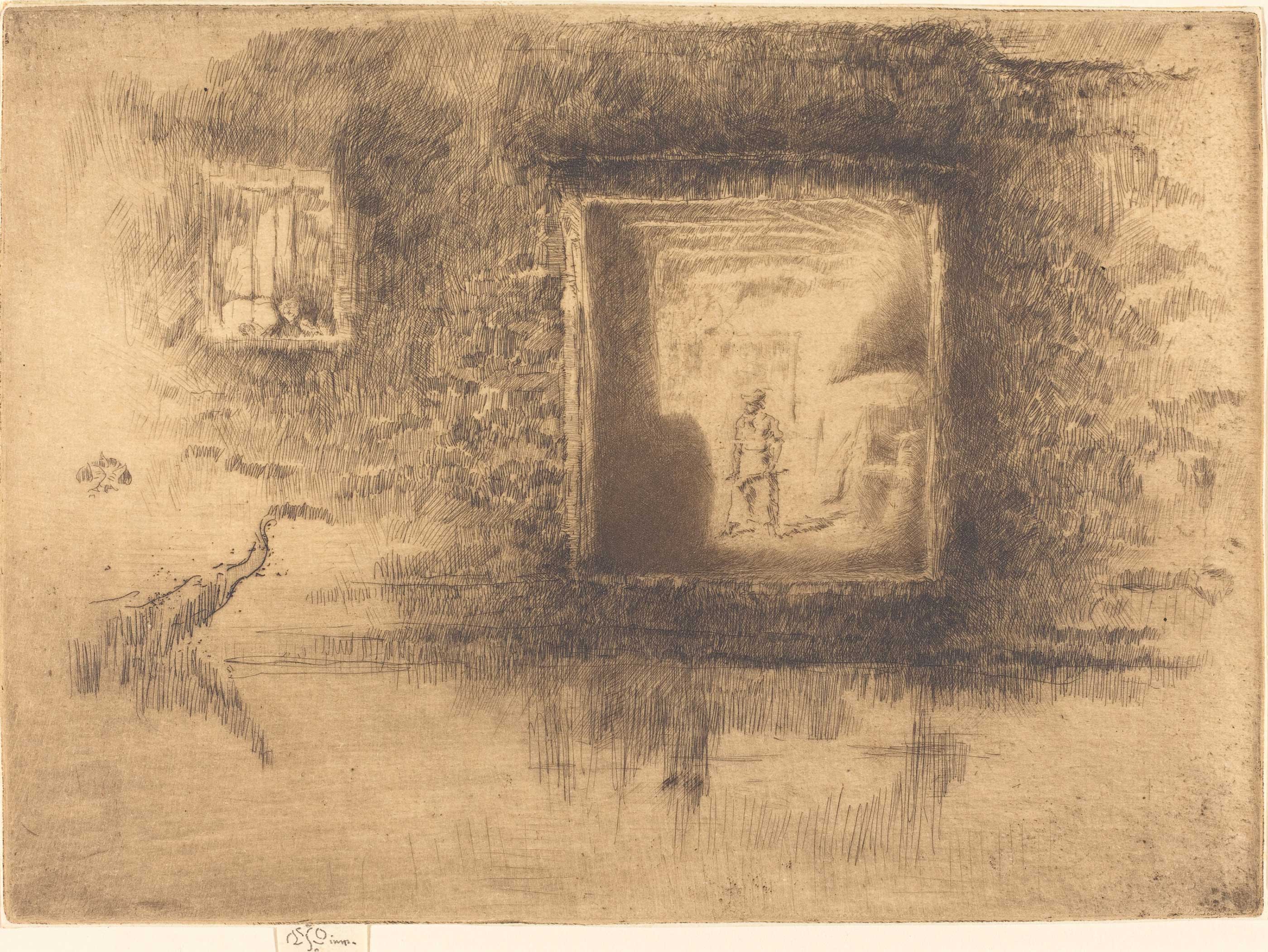 美国现实主义画家——惠斯勒素描作品集