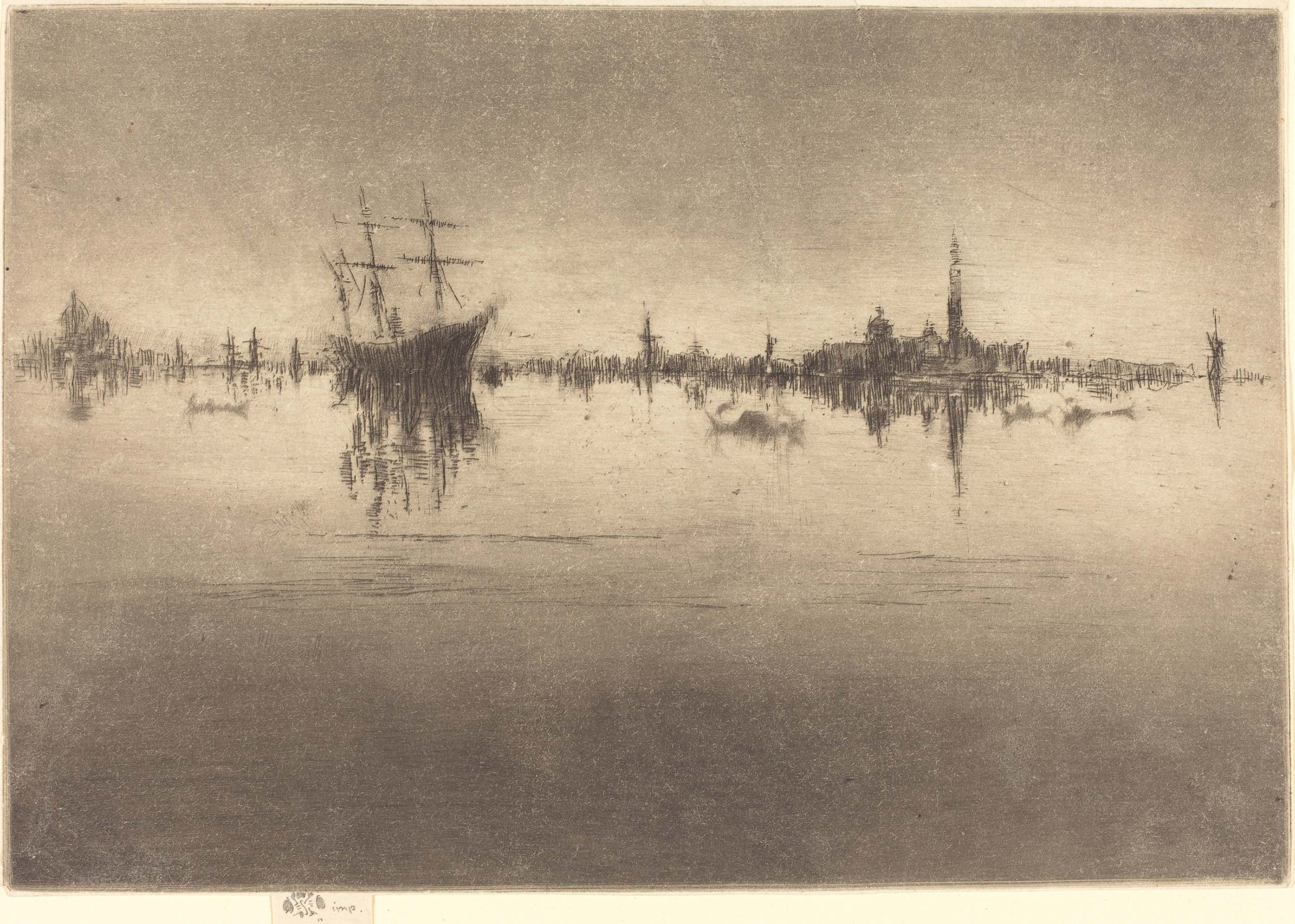 美国现实主义画家——惠斯勒素描作品集