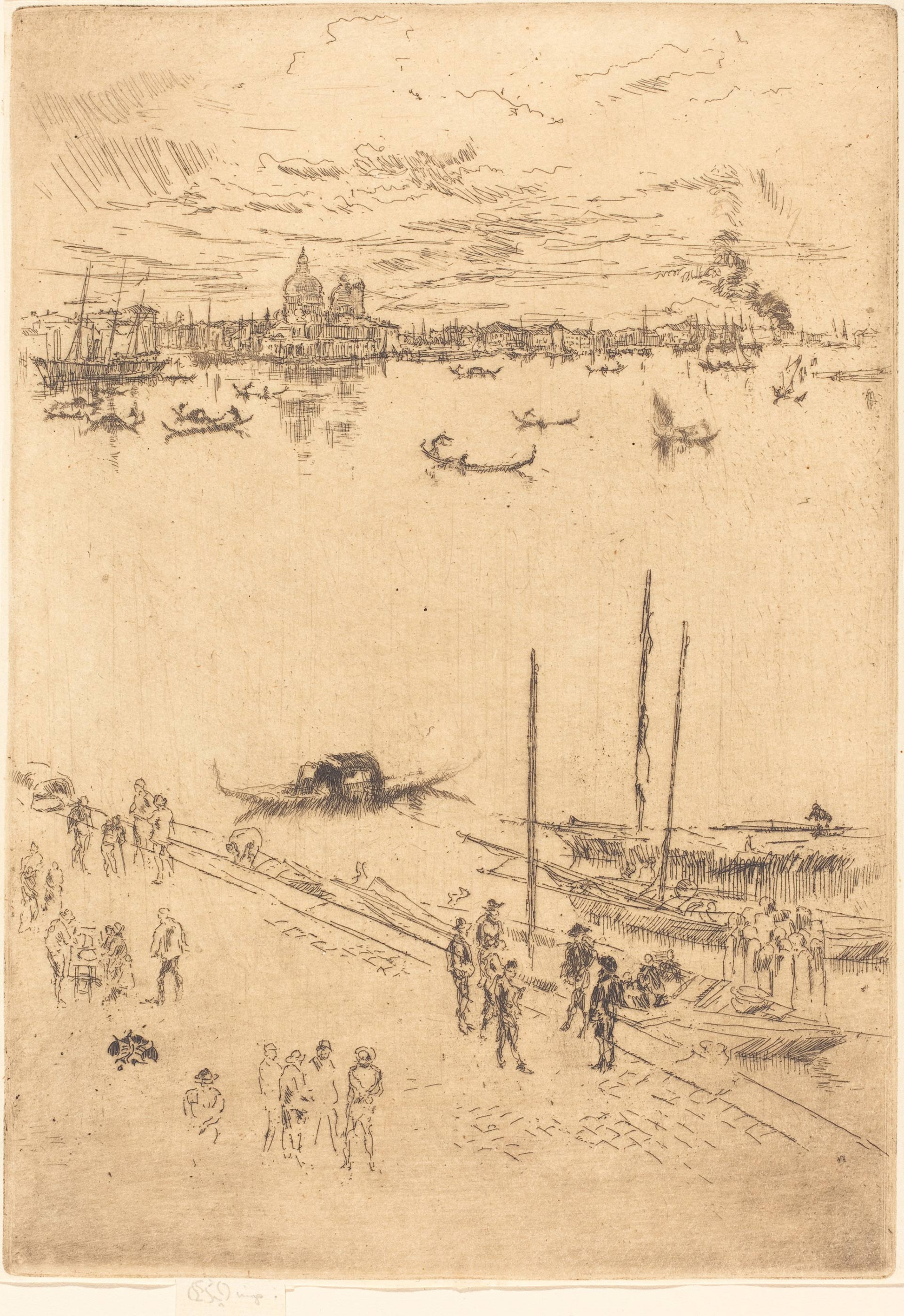 美国现实主义画家——惠斯勒素描作品集