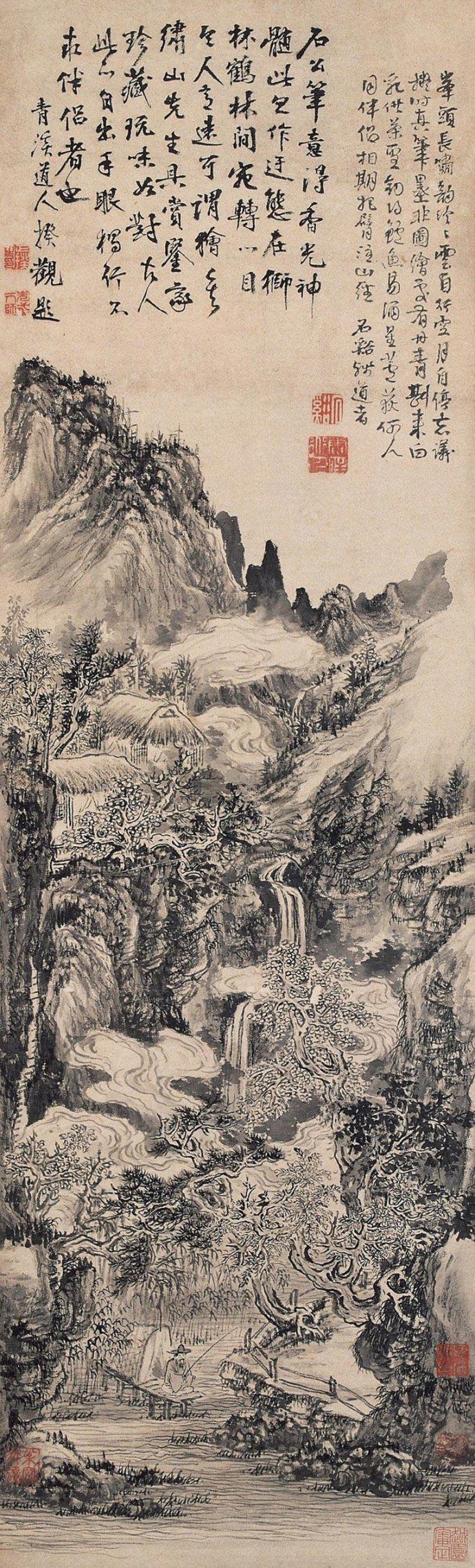 清四僧书画作品展
