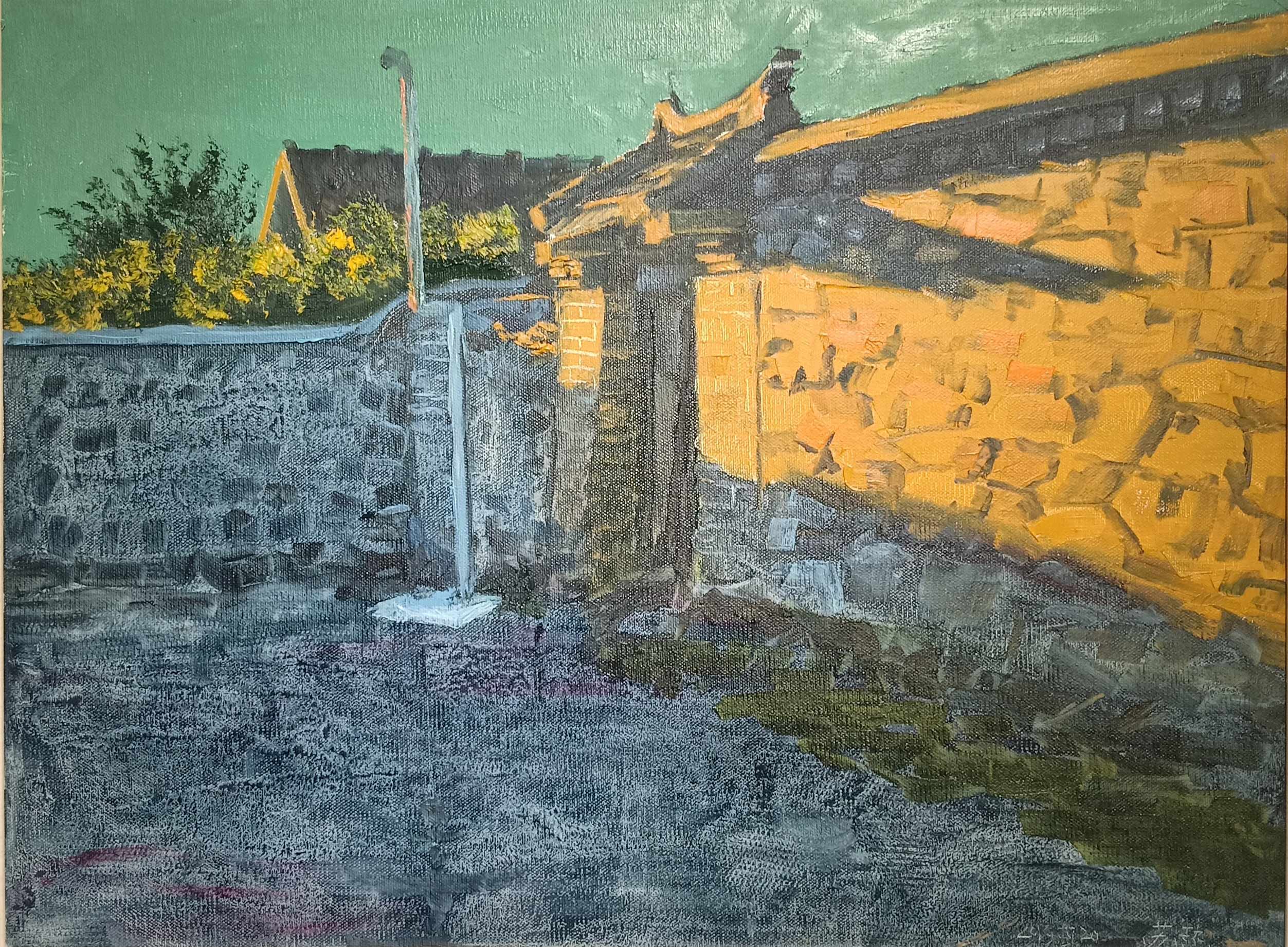 草原与海写生展
