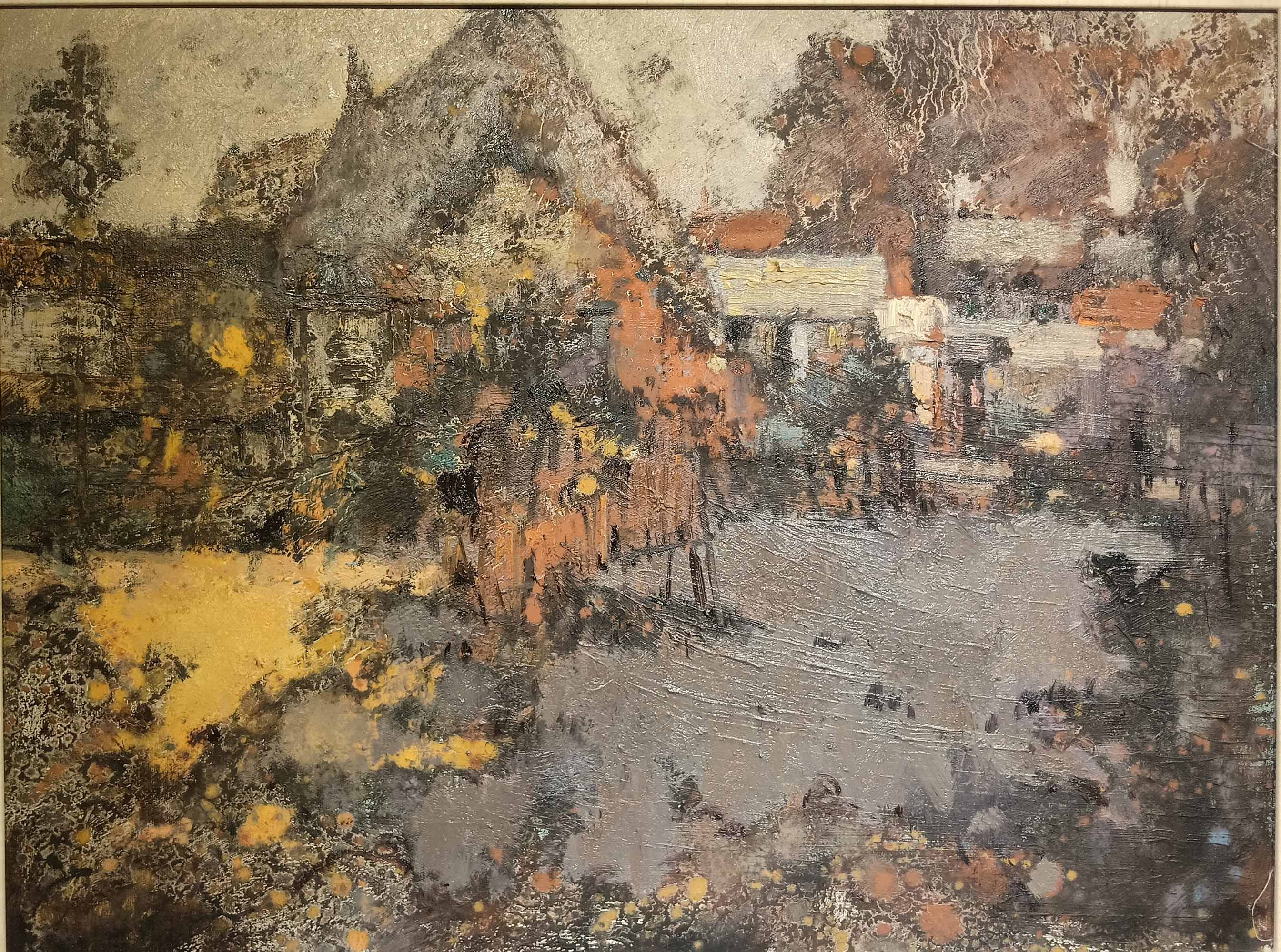 草原与海写生展