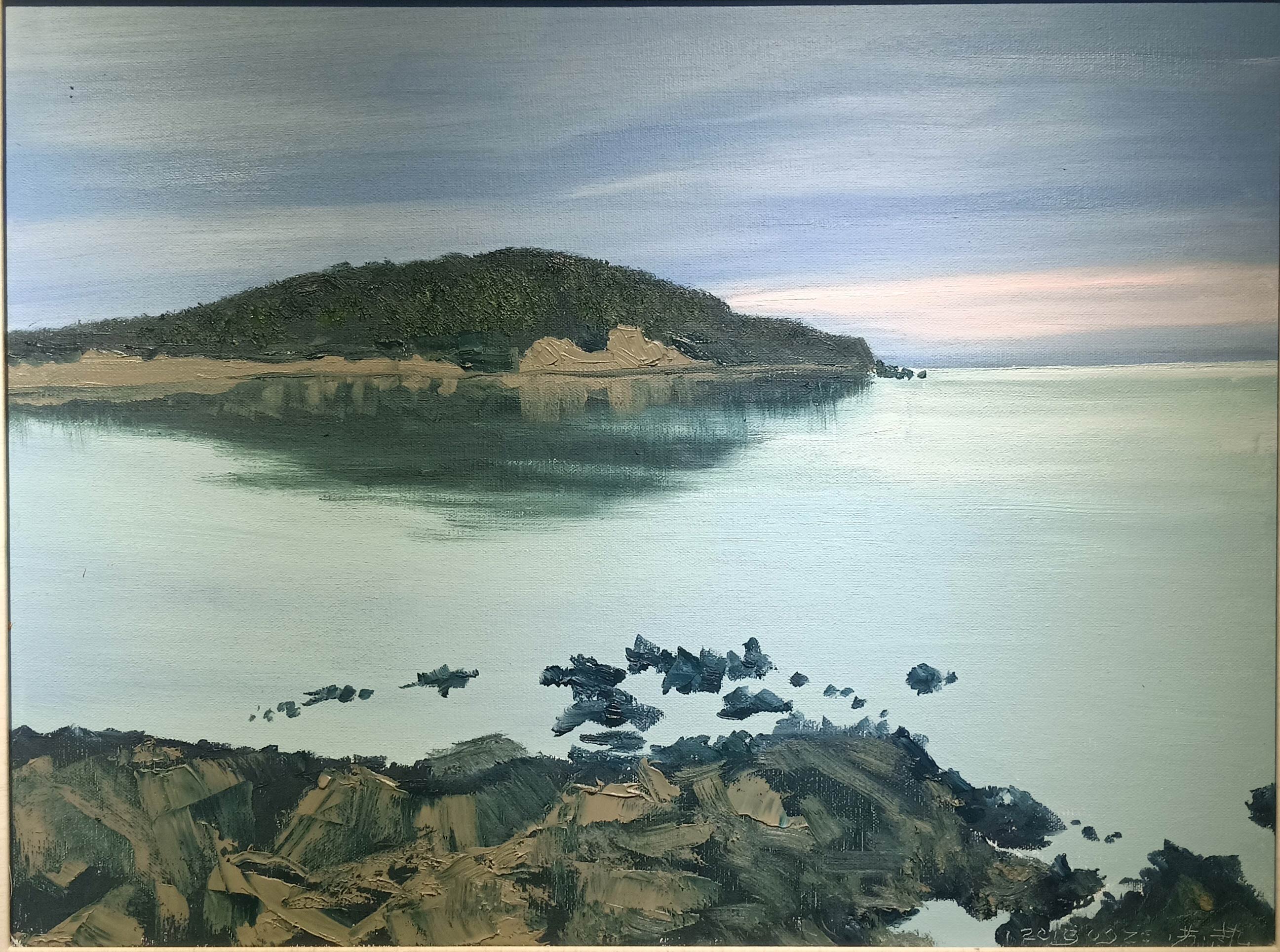 草原与海写生展
