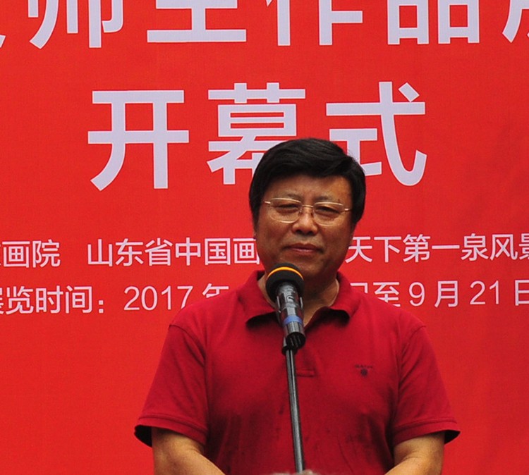 譚英林教授師生展活動月在萬竹書院開幕