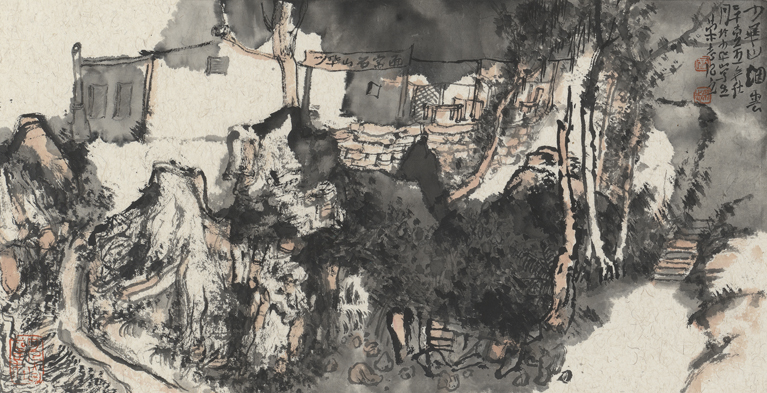 少华山烟雲