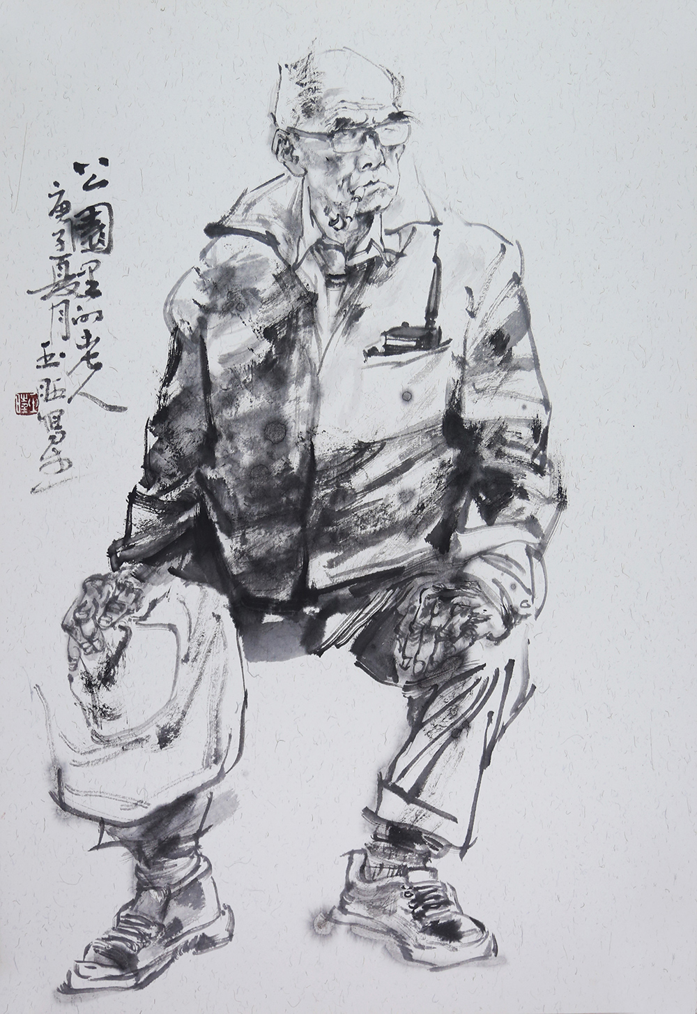 李玉旺《人物写生》