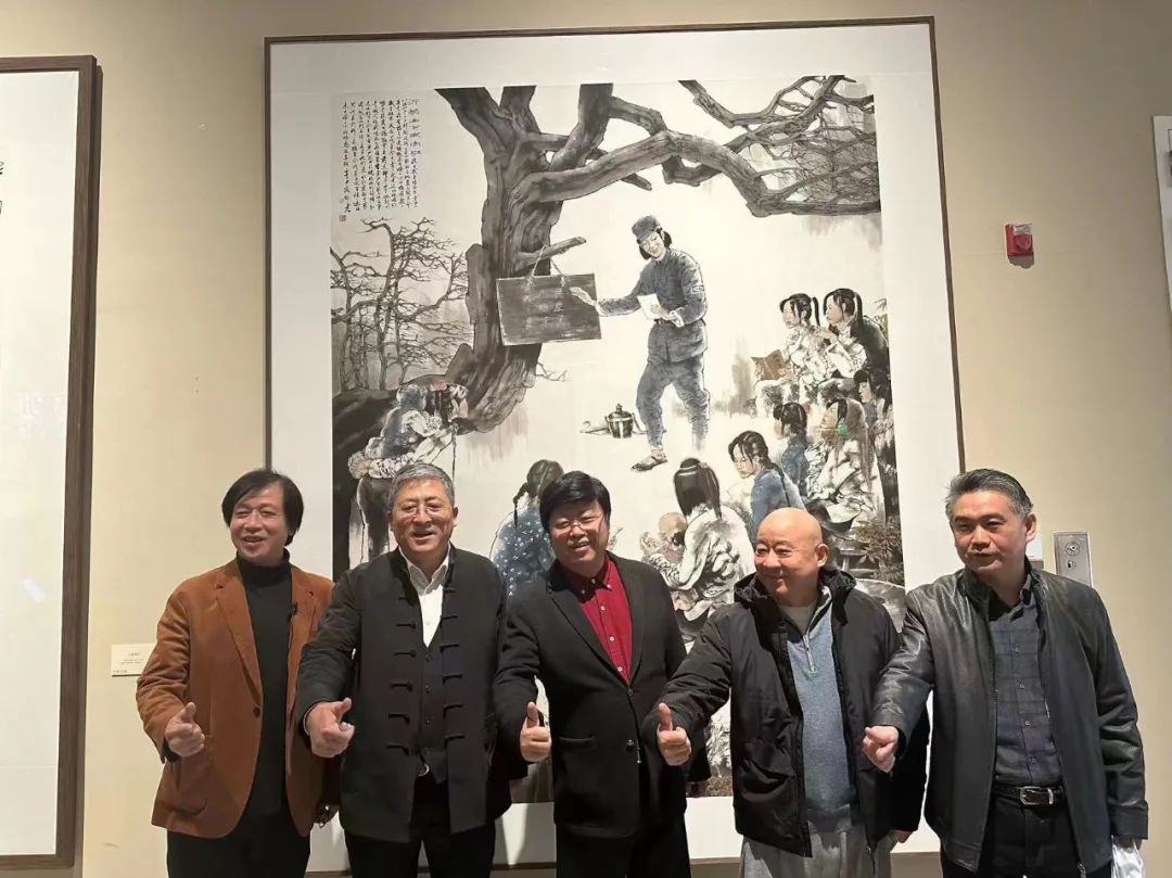 “时代新象——中国艺术研究院国画院第五届院展”在京开展——山东画院院长孔维克应邀出席和参展