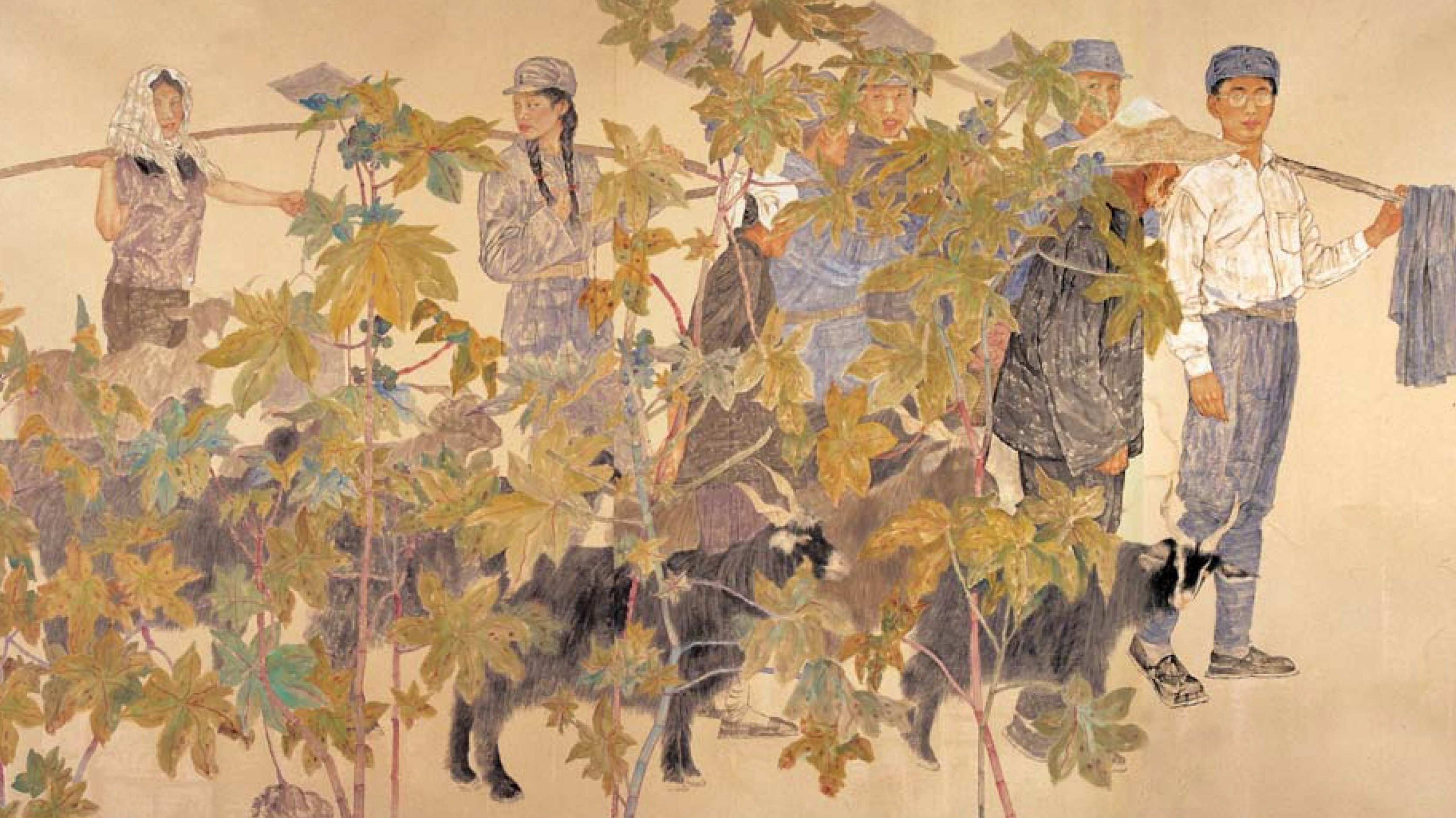 ​“固我长城·山东军旅主题美术作品展”赏析之二——梁文博《晚归》