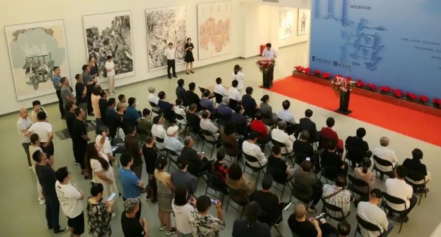 我院联合主办“一城山海——烟台市美术作品展”亮相中国国家画院美术馆