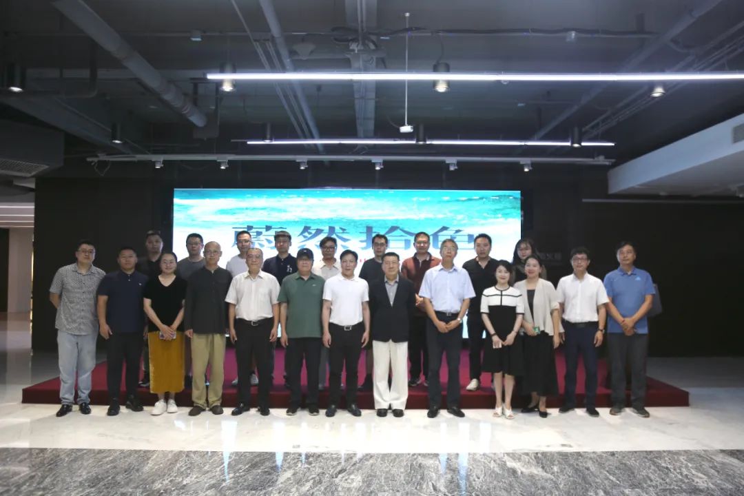 “蔚然拾色——鲁浙艺术家中国画交流展”在济南开幕 ——山东画院院长常朝晖应邀出席