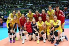 中国女排公布奥运预选赛名单