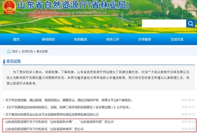 山东省森林城市、乡镇和村居迎来新成员，有你的家乡吗？