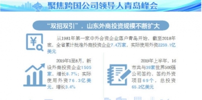 山东夯筑对外开放新高地，跨国公司拥抱山东新机遇