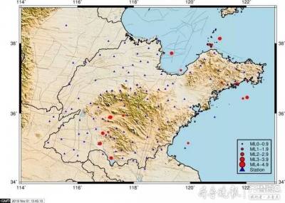 感觉到了吗？山东省10月份竟有43次地震，主要集中在上中旬