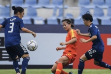 中国U19女足1-2负日本
