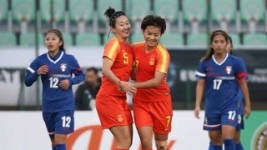 东亚杯女足中国1-0中国台北