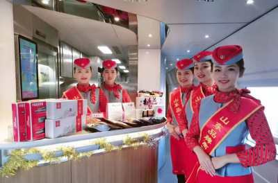 山东品牌上高铁啦！让你回家的列车满载山东味道儿