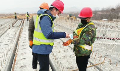 防疫与用工两不误 济南大东环建设全面复工
