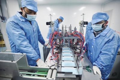济南口罩日产量将破2000万只 80%供应省内 有望打造成全国第一的口罩产业集群