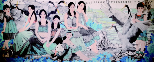 长与儿童邻,慧悟笔墨情——新现实主义绘画研究之刘翔鹏