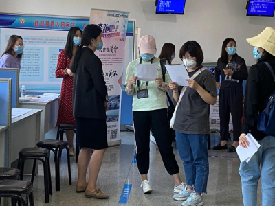 线下招聘重启！济南人才市场举办疫情以来首场线下招聘会