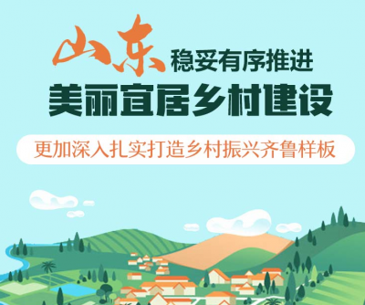 政能量丨山东：稳妥有序推进美丽宜居乡村建设，更加深入扎实打造乡村振兴齐鲁样板