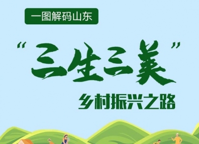 打造乡村振兴齐鲁样板｜一图解码山东“三生三美”乡村振兴之路