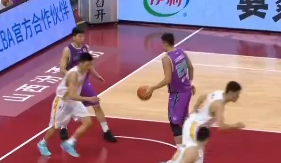 2019-2020赛季CBA联赛 ：任骏威12分4篮板 山西汾酒103-102险胜山东
