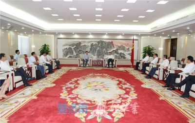 山东省委常委、市委书孙立成会见中信建设党组书记、董事长陈晓佳一行