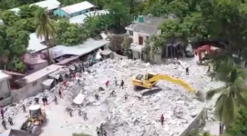 海地强震已致1419人遇难