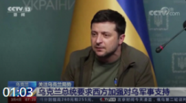 乌克兰总统要求西方加强对乌军事支持