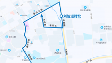 9月30日，济南公交B63路、K202路恢复舜风路路段运行