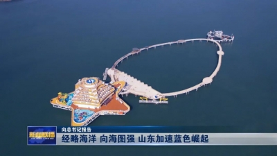 向总书记报告 | 经略海洋 向海图强 山东加速蓝色崛起