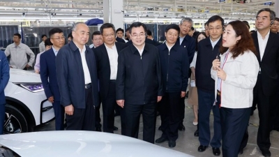 甘肃省党政代表团到山东考察
