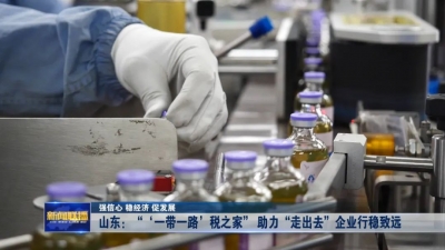 强信心 稳经济 促发展 | 山东：“‘一带一路’税之家” 助力“走出去”企业行稳致远