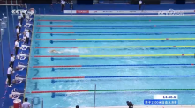 游泳 | 吴卿风获女子50米自由泳决赛冠军