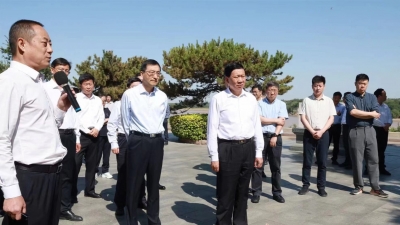 国家防总检查组到济南检查防汛抗旱工作 王祥喜祖雷鸣刘强陈平参加活动