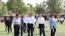 刘强调研校园足球工作时强调 深化改革创新探索 持续提升校园足球水平