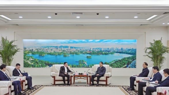 山东惠民数字科技有限公司与莱芜高新区管委会签署战略合作协议 刘强会见梁雷并见证签约