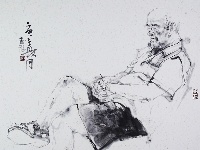 李玉旺《人物寫生》