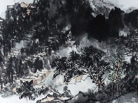 吳勇軍《山色空濛翠欲滴》