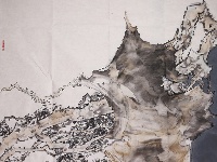 孙棋《独饮图》