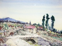 董海全《井塘古村》