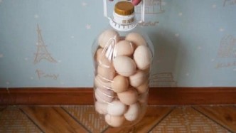空油桶如何装鸡蛋？操作步骤很多人一看就会，原来方法如此简单！