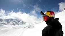 高山极限滑雪，花式动作惊爆人的眼球