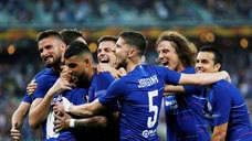 【战报】切尔西4-1阿森纳夺欧联杯冠军，阿扎尔两射一传吉鲁破门